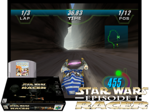 Star Wars Episode I - Racer (Europe) (En,Fr,De) Cover